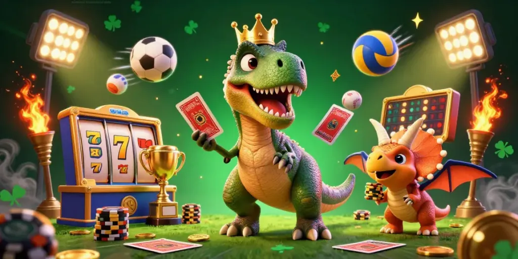 Experience thrilling gameplay at casinos like luckyland slots with vibrant 3D characters and dynamic game elements.