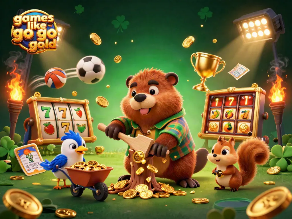 Experience games like go go gold with vibrant slots and fun characters collecting coins.