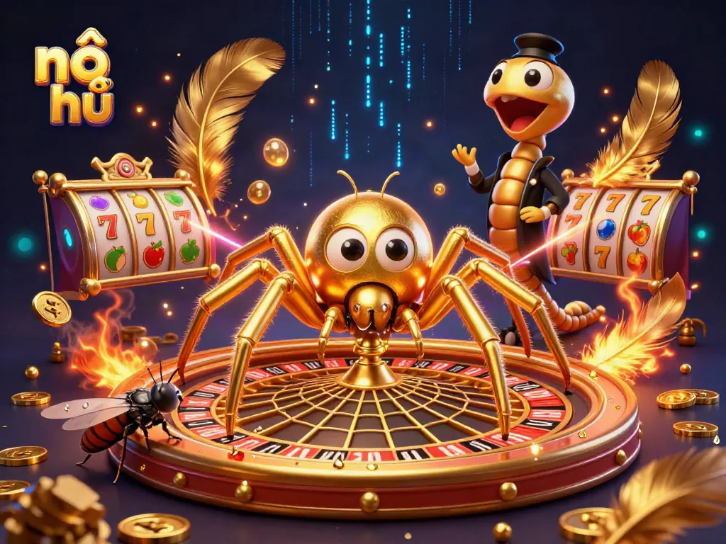Nổ hũ: Experience the thrill of spinning the jackpot wheel with unique game elements.