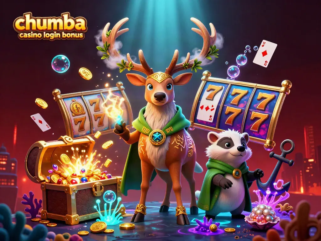Experience the excitement of chumba casino login bonus with dynamic game elements and colorful characters.